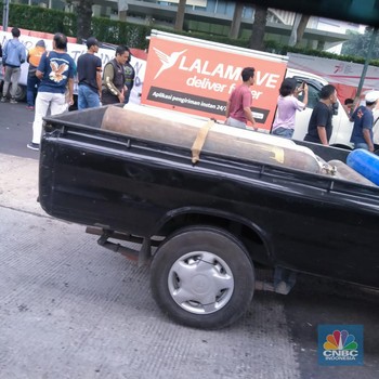 Kantor Lalamove di Jakarta Didemo Massa, Ada Apa?