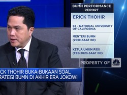Erick Thohir & Jurus Perkuat Peran BUMN di Akhir Era Jokowi