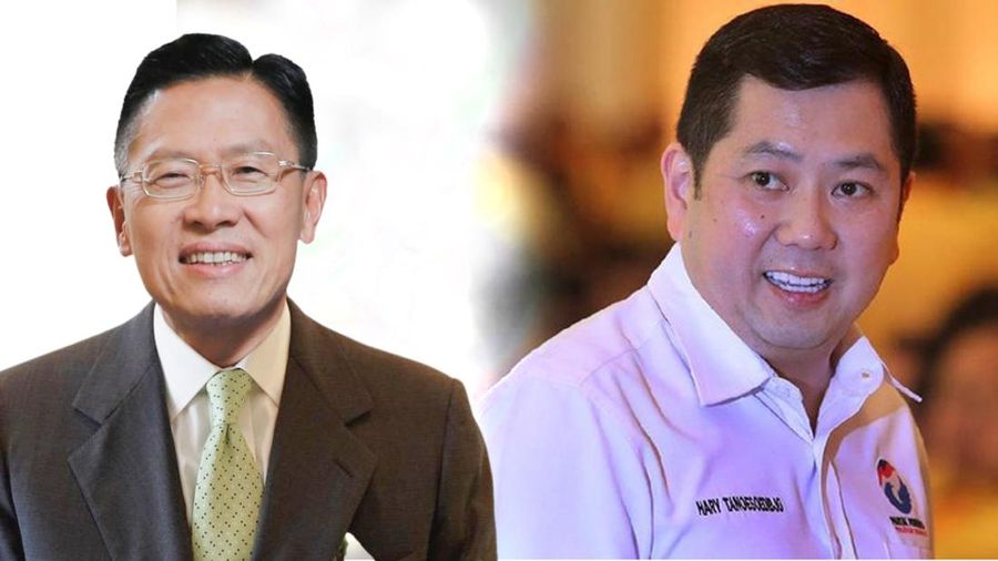 Foto Kolase Hary Tanoe dan James Riady. (Dok. Detikcom/Ari Saputra dan Dok. ypph)
