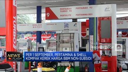 Per 1 September, Pertamina & Shell Kompak Kerek Harga BBM