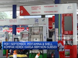 Per 1 September, Pertamina & Shell Kompak Kerek Harga BBM