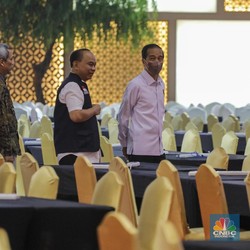 Tinjau Media Center Asean, Jokowi: Sudah 99,9 Persen Siap!