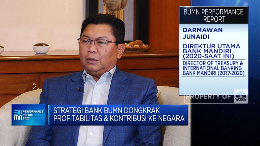 Strategi Bank Mandiri Dongkrak Profitabilitas & Kontribusi ke Negara (CNBC Indonesia TV)
