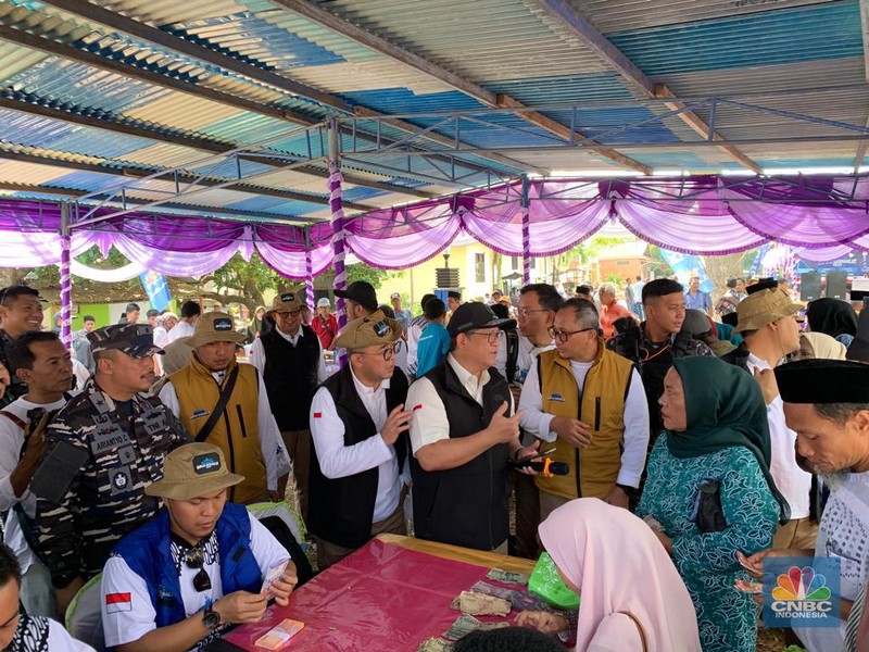Ekspedisi Rupiah Berdaulat tiba di Banda Neira. (CNBC Indonesia/Maikel Jefriando)