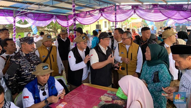 Ekspedisi Rupiah Berdaulat tiba di Banda Neira. (CNBC Indonesia/Maikel Jefriando)