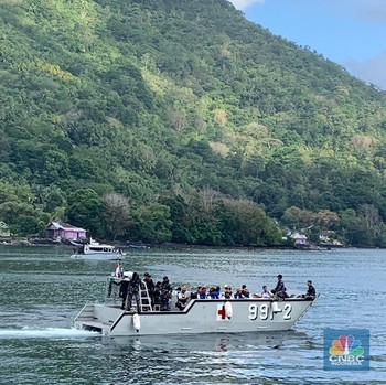 Penampakan Kontainer Berisi Rupiah Dibawa BI ke Banda Neira