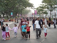 Peresmian Wajah Baru TMII Dibanjiri 127 Ribu Pengunjung