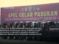 Amankan KTT ASEAN 2023, TNI-POLRI Siagakan 20 Ribu Personel