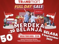Cari Minuman Segar? Transmart Full Day Sale ada Diskon Nih