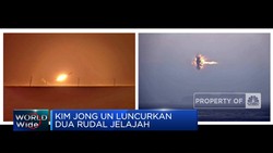 Video: Kim Jong Un Luncurkan Dua Rudal Jelajah