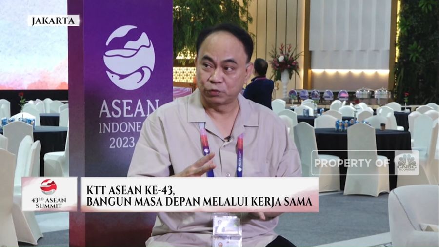 Kominfo & Strategi Perkuat Ekonomi Digital di KTT ASEAN 2023 (CNBC Indonesia TV)