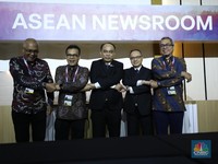 Menkominfo Budi Arie Resmikan Media Center KTT ASEAN 2023