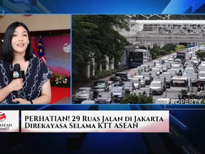 Perhatian! 29 Ruas Jalan di Jakarta Direkayasa Saat KTT ASEAN