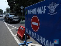 Hindari! Ada 12 Pengalihan Jalan Saat Pelantikan Prabowo-Gibran Besok