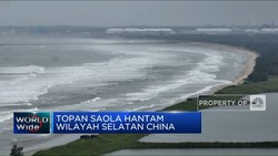 Video: Topan Saola Hantam Wilayah Selatan China