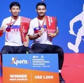 Berry-Rian Jadi Juara Xpora Indonesia International Challenge