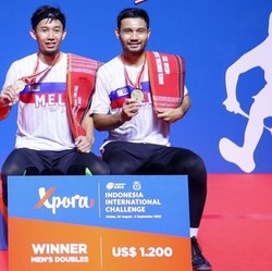 Berry-Rian Jadi Juara Xpora Indonesia International Challenge