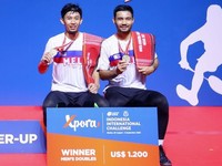 Berry-Rian Jadi Juara Xpora Indonesia International Challenge