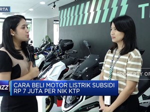 Cara Beli Motor Listrik Subsidi Rp7 Juta Per NIK KTP