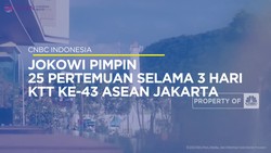 Jokowi Pimpin 25 Pertemuan Selama 3 Hari KTT Ke-43 ASEAN