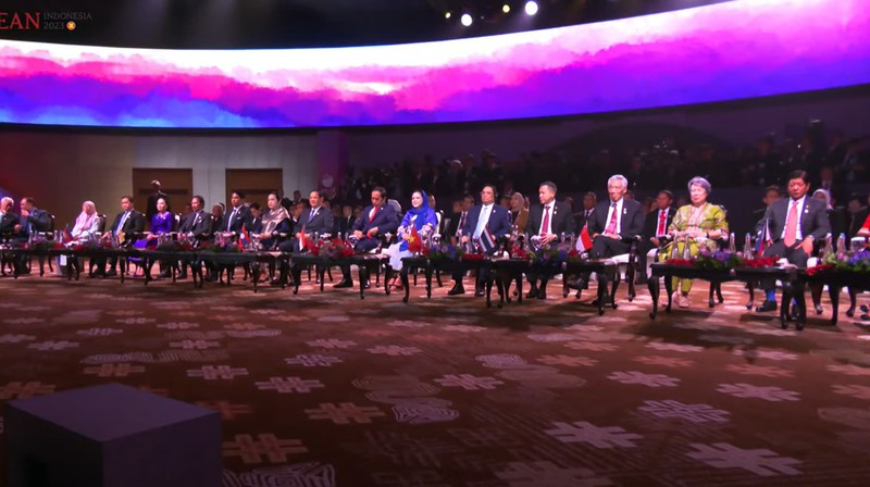 KTT ke-43 ASEAN Indonesia, Jakarta, 5 September 2023. (Tangkapan Layar Youtube)