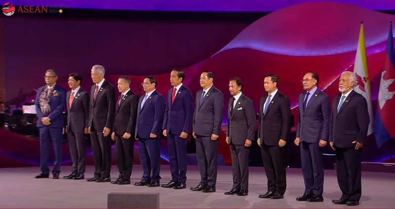 KTT ke-43 ASEAN Indonesia, Jakarta, 5 September 2023. (Tangkapan Layar Youtube) KTT ke-43 ASEAN Indonesia, Jakarta, 5 September 2023. (Tangkapan Layar Youtube)