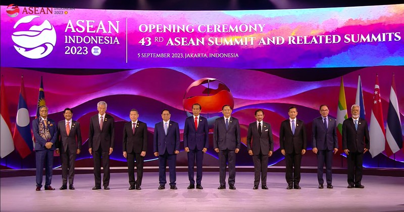 KTT ke-43 ASEAN Indonesia, Jakarta, 5 September 2023. (Tangkapan Layar Youtube)