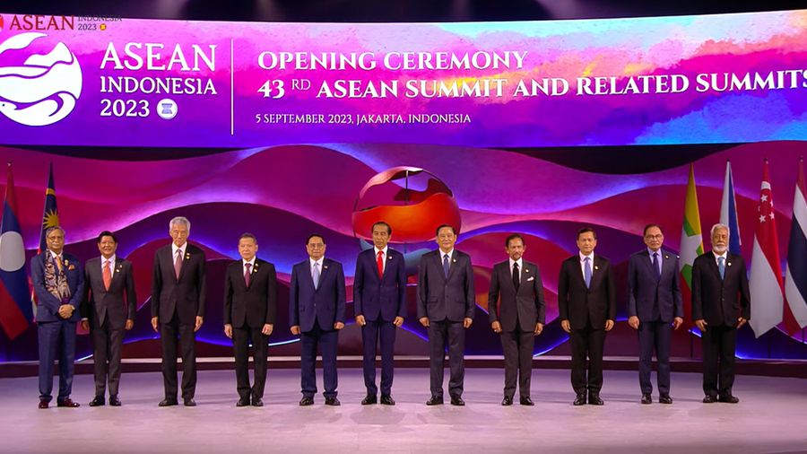 KTT ke-43 ASEAN Indonesia, Jakarta, 5 September 2023. (Tangkapan Layar Youtube)