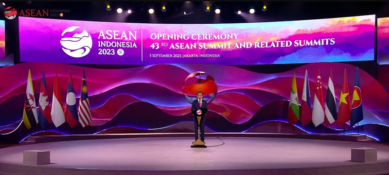 KTT ke-43 ASEAN Indonesia, Jakarta, 5 September 2023. (Tangkapan Layar Youtube)