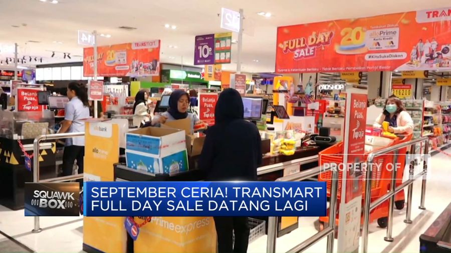 Mantap! Ada Diskon 50% + 20% Di Transmart Full Day Sale