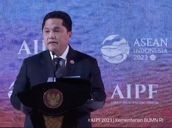 Bicara Soal AI & Digitalisasi, Erick: BUMN Siap Kerja Sama