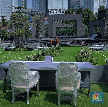 Megah, Begini Penampakan Persiapan Gala Dinner KTT ASEAN