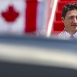 Jokowi Ketemu Justin Trudeau di Istana, Bahas Masalah Besar