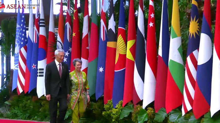 PM Singapura Lee Hsien Loong , (Tangkapan Layar Youtube)