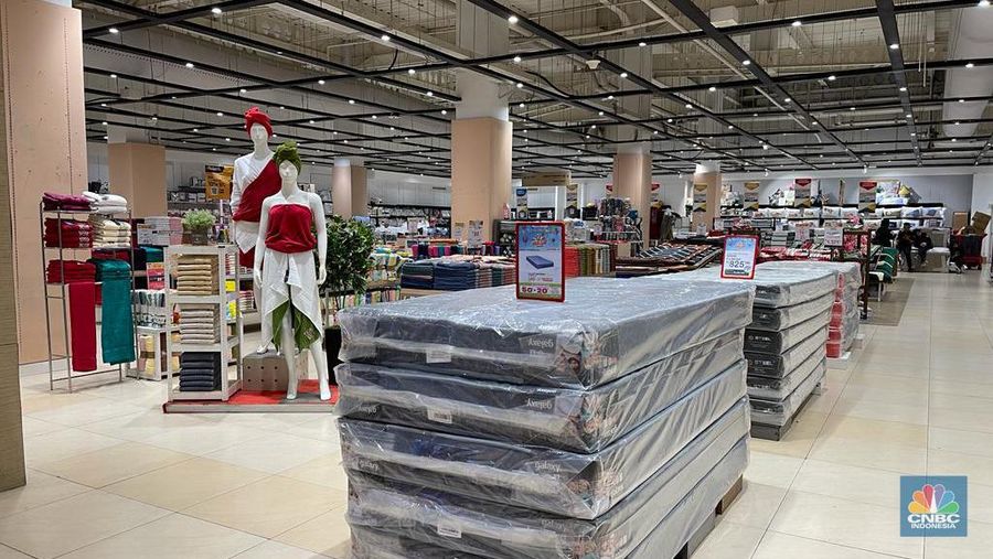 Transmart kembali menggelar diskon besar-besaran dalam September Ceria di Transmart Full Day Sale. (CNBC Indonesia/Teti Purwanti)