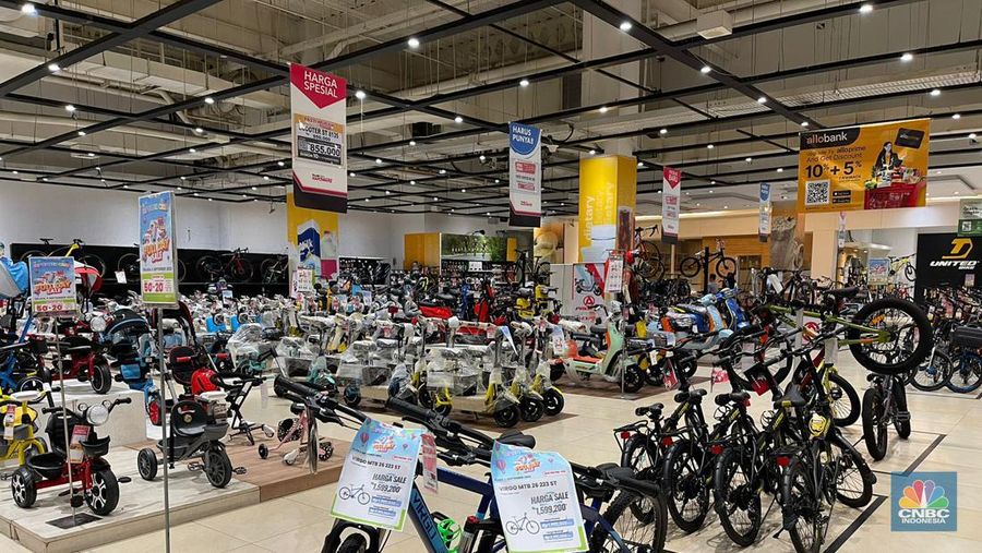 Transmart kembali menggelar diskon besar-besaran dalam September Ceria di Transmart Full Day Sale.  (CNBC Indonesia/Teti Purwanti)