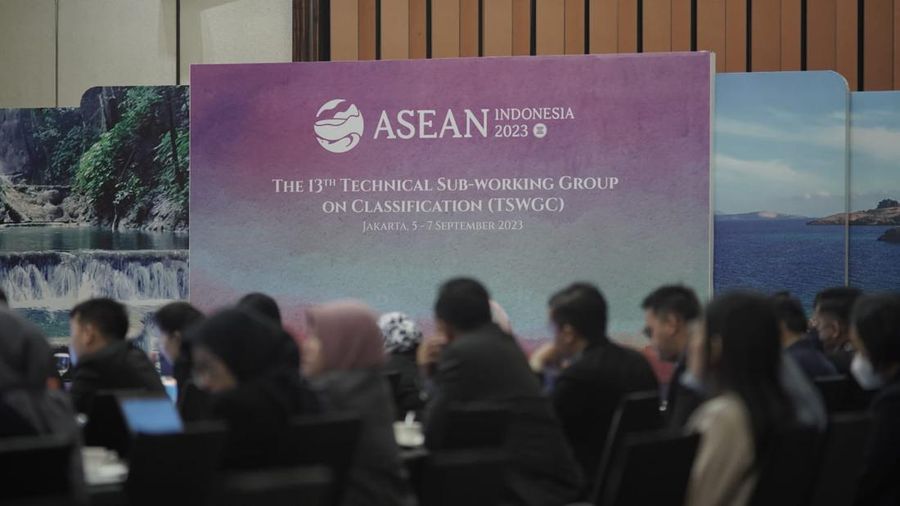 Forum pertemuan the 13th Technical Sub-Working Group on Classification (TSWGC) yang digelar Indonesia pada 5-7 September 2023 di Jakarta.