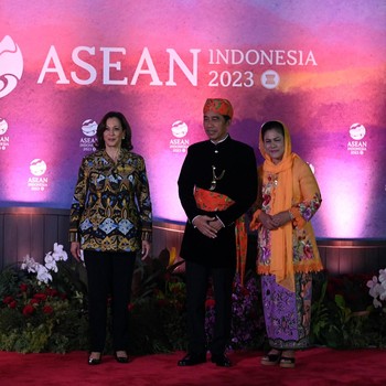 Sederet Kepala Negara di Gala Dinner ASEAN, Kamala-Trudeau