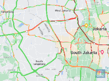 KTT Asean di Jakarta, Google Maps Merah Gelap