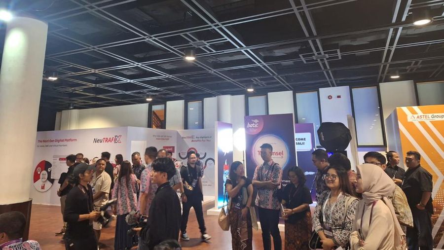 Keramaian di Batic 2023. (CNBC Indonesia/Khoirul Anam)
