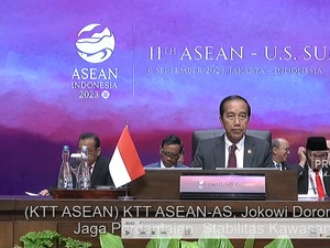 KTT ASEAN-AS, Jokowi Dorong Komitmen Perdamaian & Stabilitas