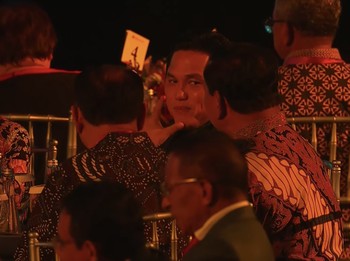 Prabowo dan Erick Thohir Nempel Makan Malam di KTT ASEAN 2023