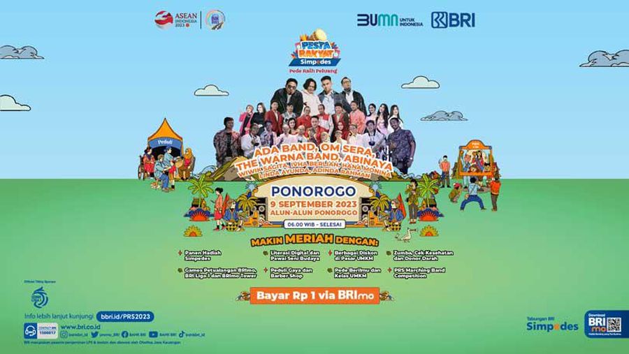 Pekan Rakyat Simpedes 2023 di Ponorogo