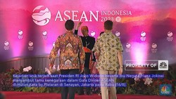 Reaksi Lucu Jokowi Saat Sambut Justin Trudeau