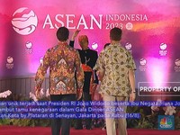 Reaksi Lucu Jokowi Saat Sambut Justin Trudeau
