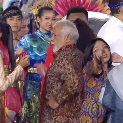 Potret Basuki Joget, Xanana Goyang Panggung Gala Dinner Asean