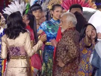 Potret Basuki Joget, Xanana Goyang Panggung Gala Dinner Asean
