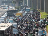 Penampakan Jakarta Macet Parah Hari Ini