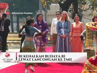 Iriana Ajak Para Istri Pemimpin Negara ASEAN Keliling TMII