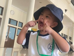 Bikin Mewek... Gala Sky Minta Diantar Papi ke Sekolah: Papi di Surga